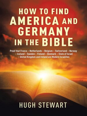 cover image of How to Find America and Germany in the Bible